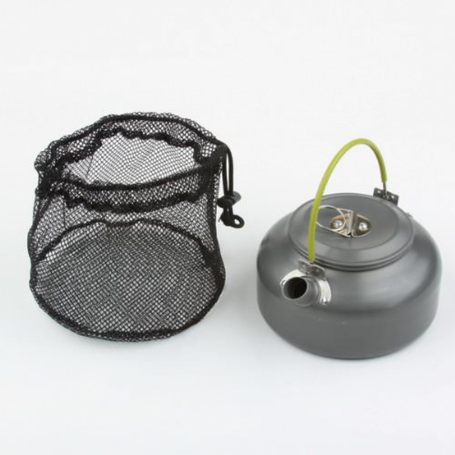 0.8L Outdoor Camping Hiking Kettle Coffee Pot Portable Teapot Camp Stuffs