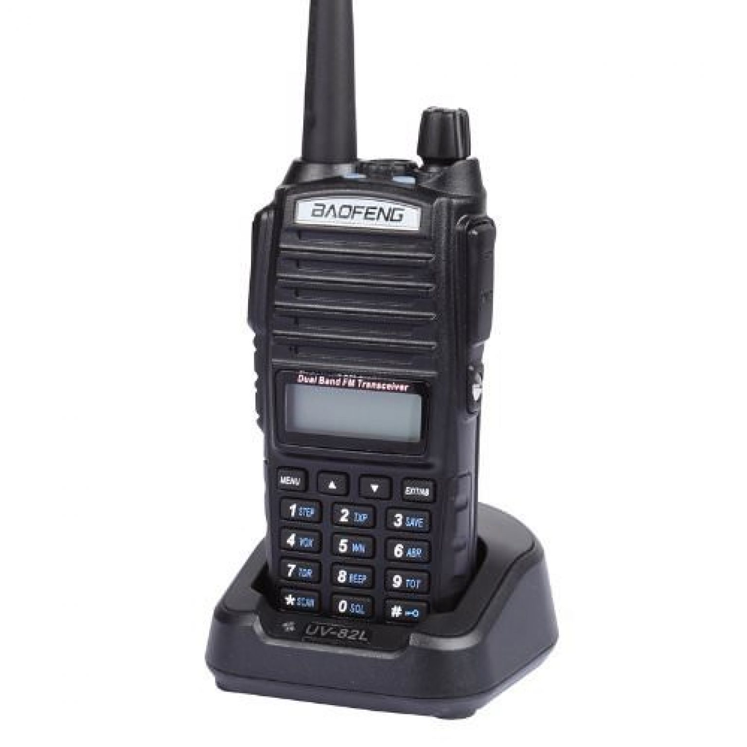 Baofeng UV82 Dual Band TwoWay Radio (Black) Camp Stuffs