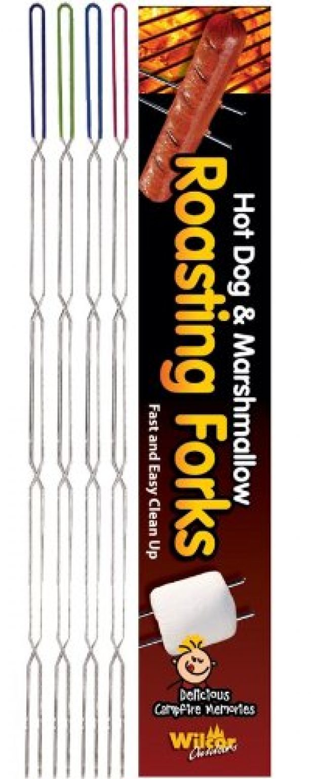 Marshmallow Roasting Sticks Extendable Smores Sticks For Fire Pit Campfire Hot Dog Sticks For Campfire 4pcs 30 Inch