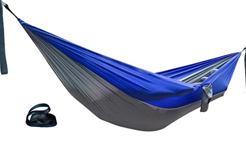 Classic Ultralight Camping Hammock FREE Daisy Chain  Loop Suspension System Included Perfect for Travel and Backpacking