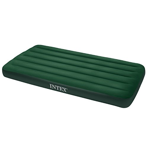 Intex Prestige Downy Airbed Kit with Hand Held Battery Pump Twin