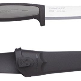 Morakniv Craftline Robust Trade Knife with Carbon Steel Blade and Combi Sheath