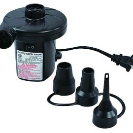 Portable Electric Air Pump for Inflatables  Volt Ac Quick fill Design with Three Nozzles