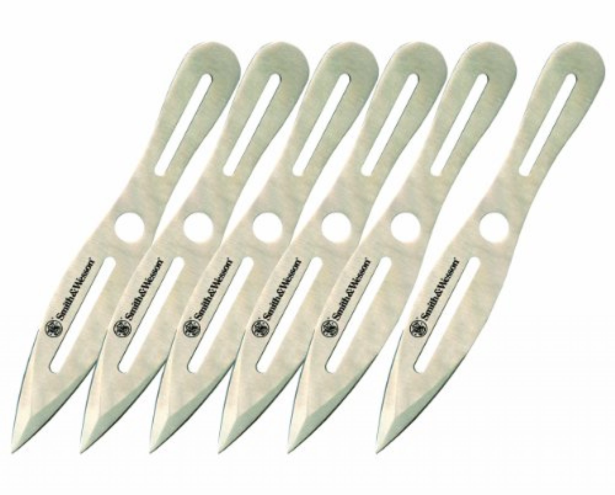 Smith and Wesson SWTK8CP Throwing Knives, 8Inch, 6Pack Camp Stuffs