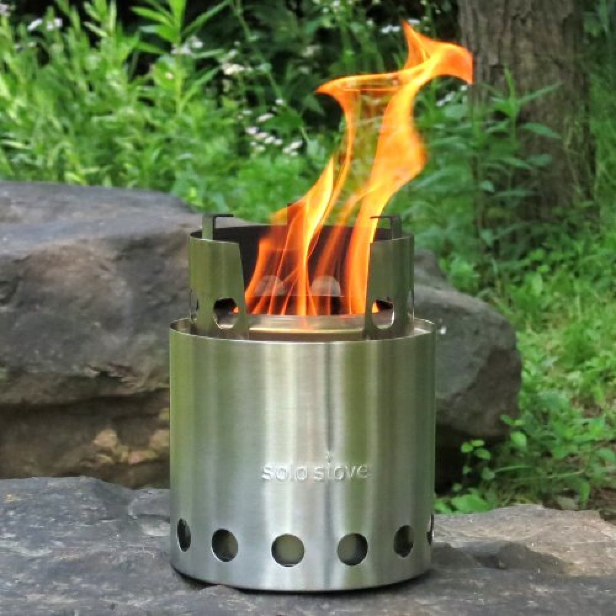 Solo Stove Pro Camping Stove Kit Includes Solo Stove, Windscreen