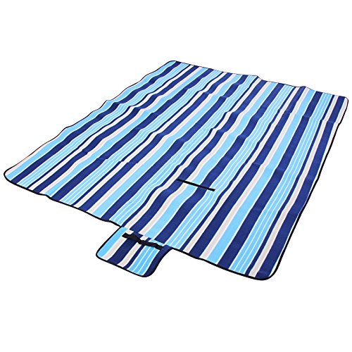 Songmics Waterproof Picnic Blanket Multicolor Beach Camping Outdoor Mat Pad X UGCML