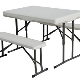 Stansport Heavy Duty Picnic Table and Bench Set