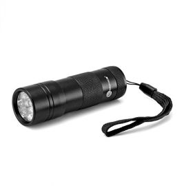 TaoTronics Pet UV Urine Stain Detector BlacklightFlashlight Find stains on Carpet Rugs leds