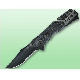 Trident  Serrated Folding Knife