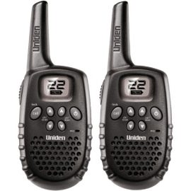 Uniden 16-Mile 22 Channel Battery FRS/GMRS Two-Way Radio Pair – Black (GMR1635-2)