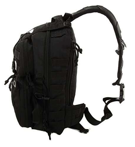 Mens Tactical Gear Molle Hydration Ready Sling Shoulder Backpack Daypack Bag - Camp Stuffs
