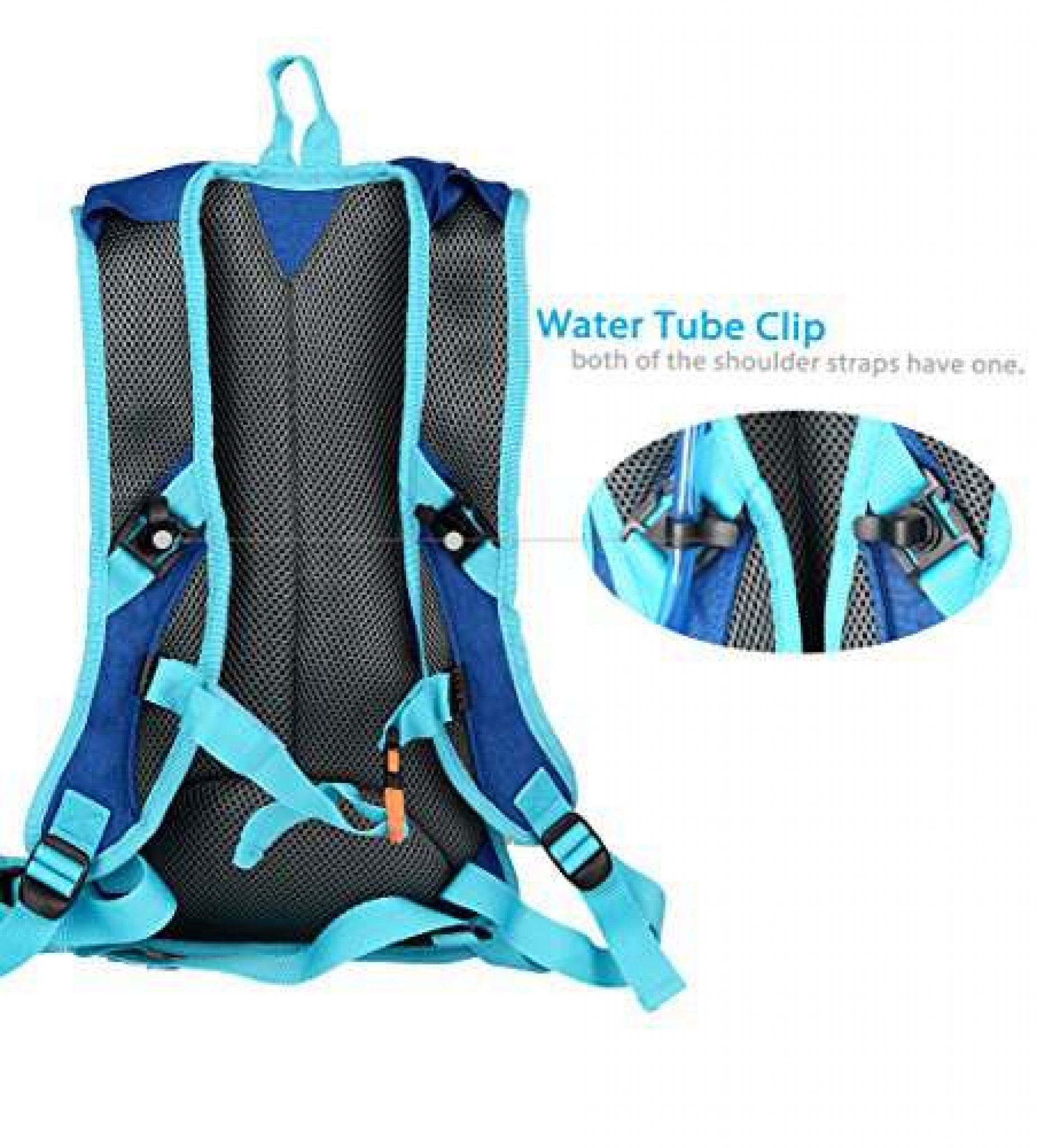 WACOOL Waterproof 10 Liter Hydration Bladder Pack, Cycling Running