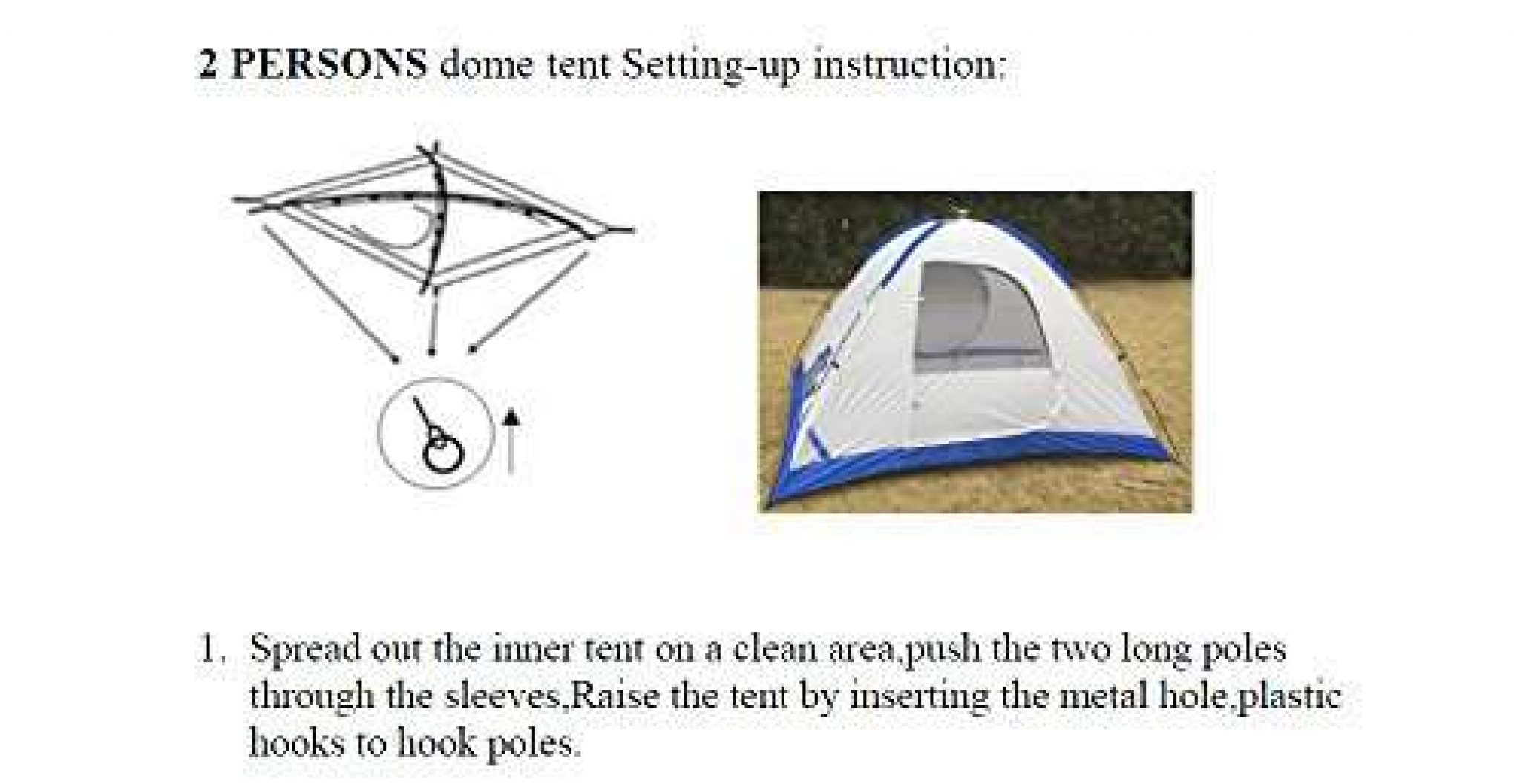 USA STAR Mountain Waterproof Tent Dome Outdoor Camping Instant Tents