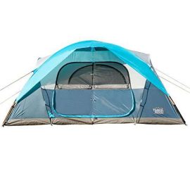 Timber Ridge Large Family Tent for Camping with Carry Bag  Rooms