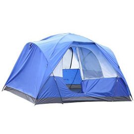 Semoo Water Resistant 5 Person D-style Door Large Family Camping/Travelling Tent with Carry Bag