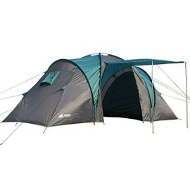 Semoo Waterproof, 4-Person, 2 Doors, 2 Rooms, 1 Vestibule, Family Tent For Camping with Carry Bag